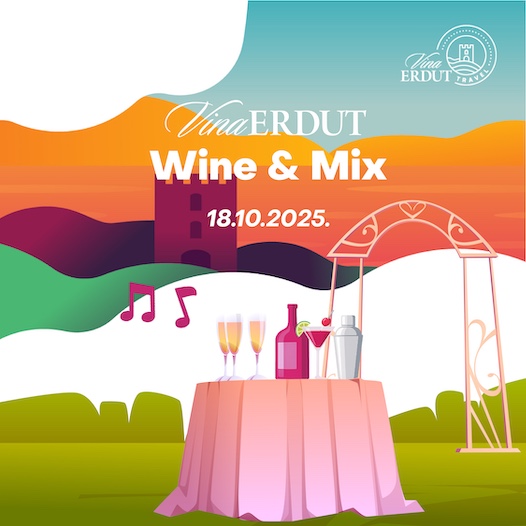 Plakat za objavu za Vina Erdut Wine Mix 07082025